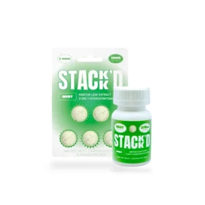 Stack'd 18mg 7-Hydroxymitragynine Mint Kratom Extract Tablets 5ct